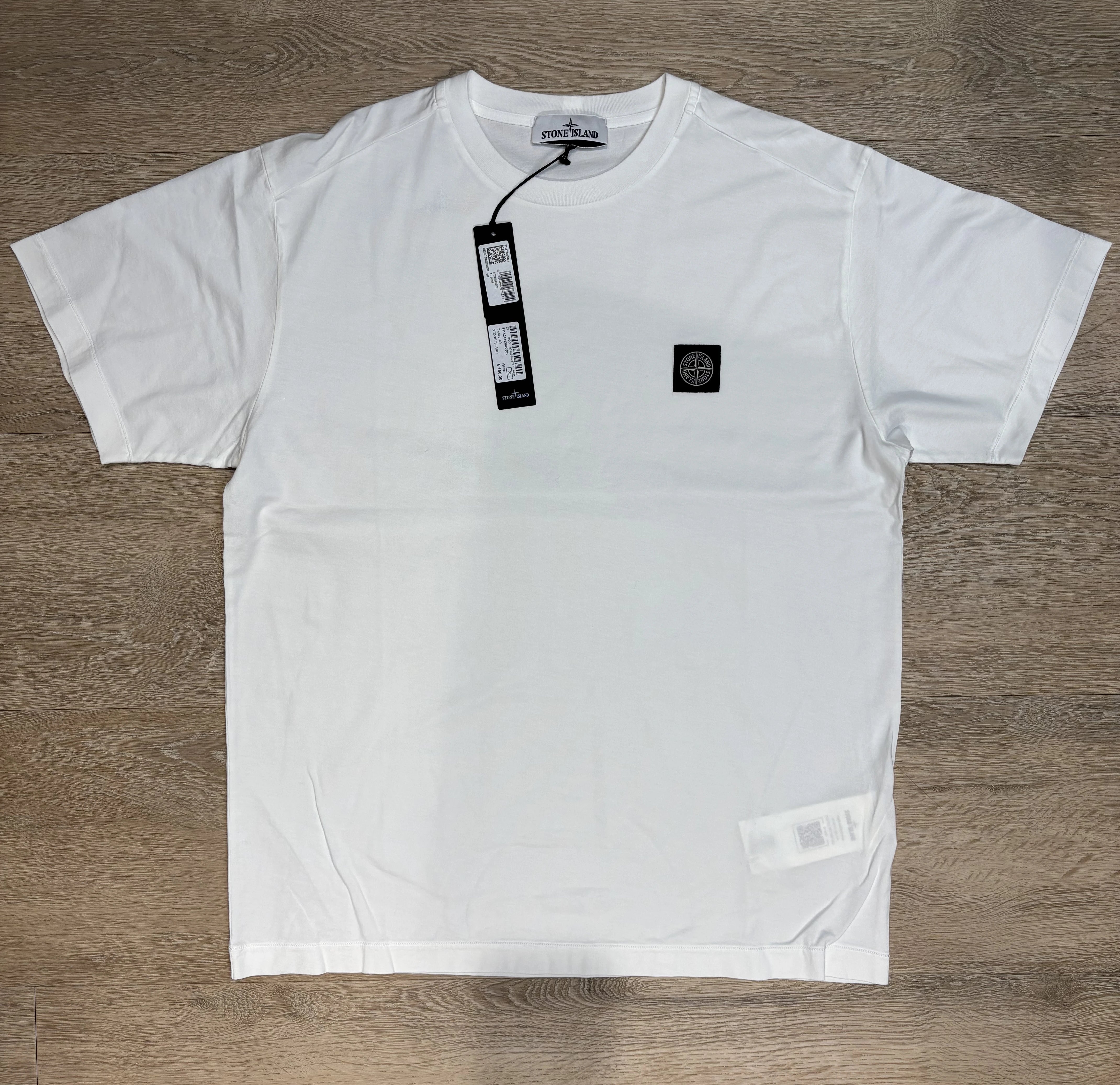 Stone Island T-Shirt Cotton - Wit
